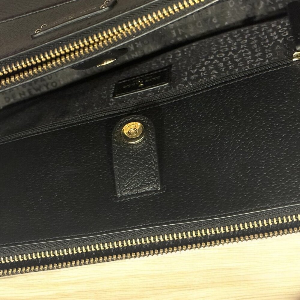 Kate Spade Triple Compartment Leather Bag, Black - Picture 6 of 6